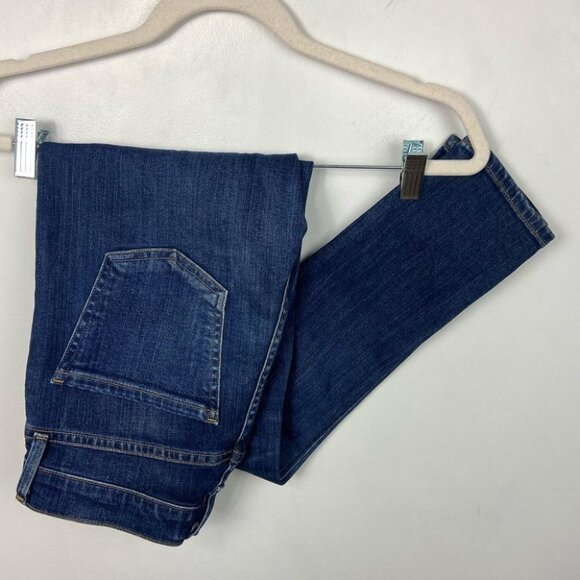 Revolve Agolde Sophie HIgh Rise Skinny Jeans Blue Size 24 Made USA Chamberlain - Picture 10 of 10